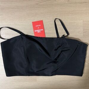 NWT The Occasion by Old Navy Taffeta Cropped Tank Top